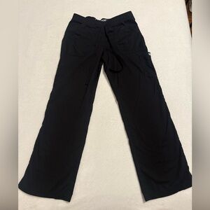 Grey's Anatomy Women's Black Nursing Cargo Scrub Pants